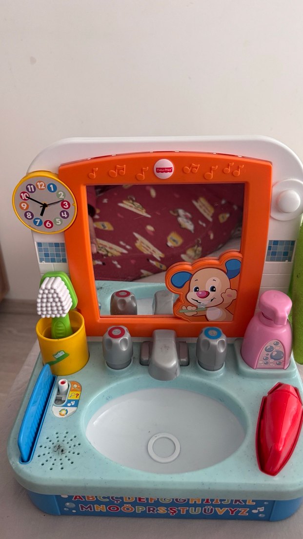 Renkli Eğitici Oyuncak Lavabo Seti - Görsel 2