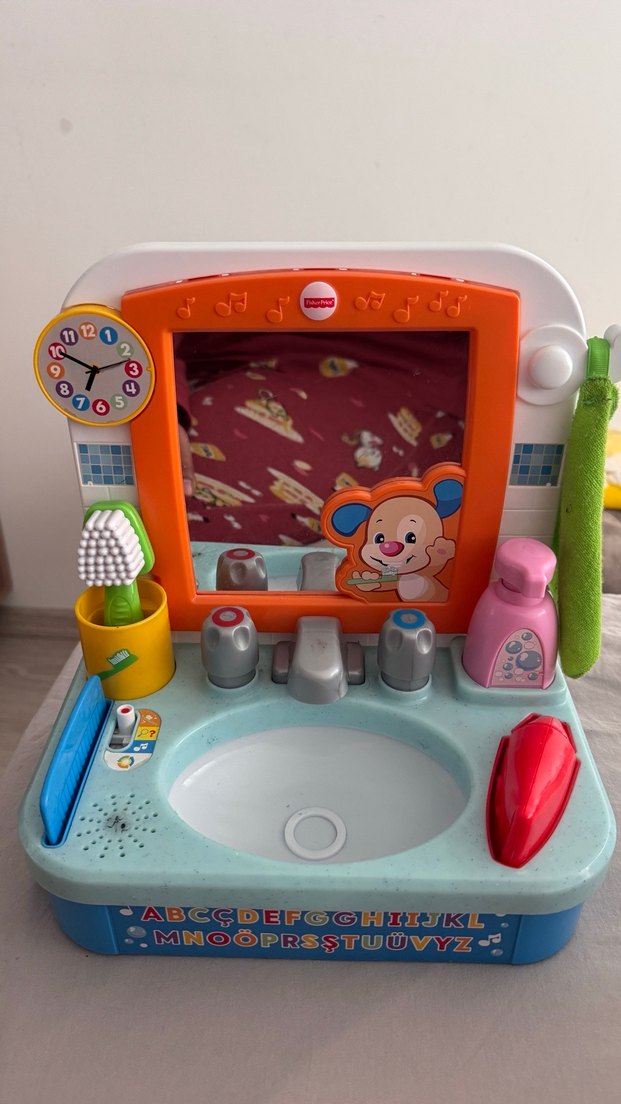 Renkli Eğitici Oyuncak Lavabo Seti - Görsel 3
