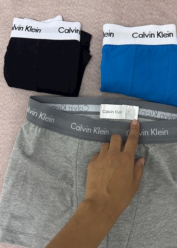 Calvin Klein Calvin Klein Gri Erkek Boxer