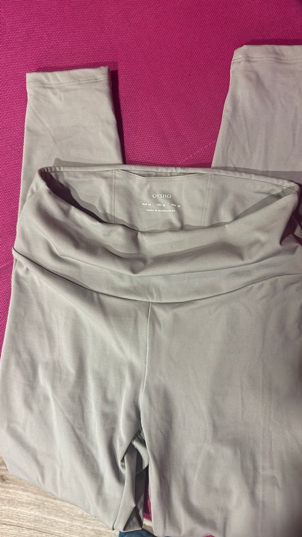 Oysho Gri Spor Kadın Tayt - Görsel 3