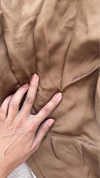 Zara saten gömlek pantolon takım - Görsel 7