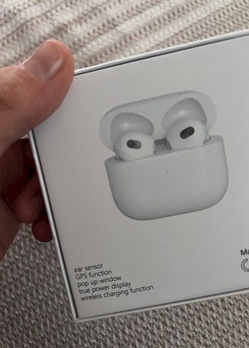 Beyaz Kablosuz Kulaklık - Görsel 3