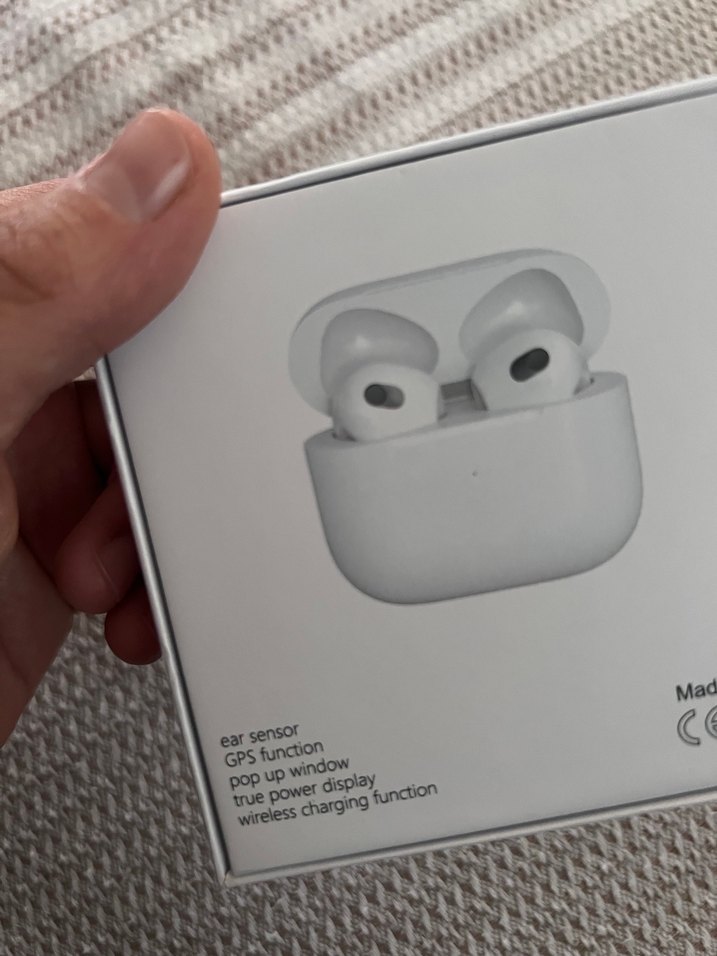 Beyaz Kablosuz Kulaklık - Görsel 3