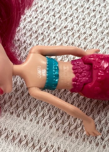 Barbie Renkli Pembe Deniz Kızı Bebek - Görsel 4