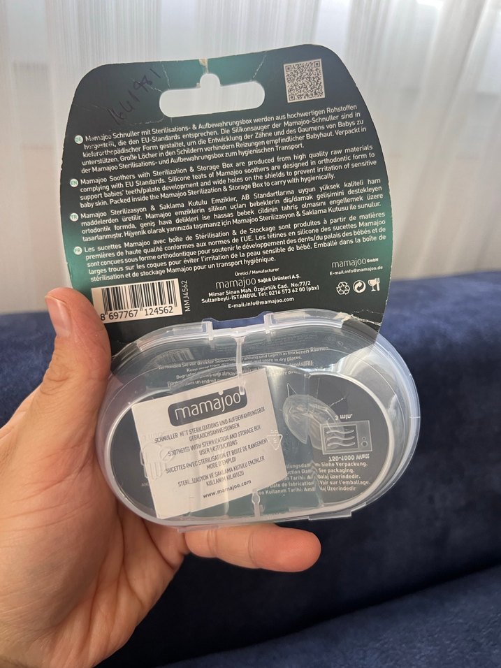 6+ Aylık Turkuaz Silikon Emzik 2'li - Görsel 2