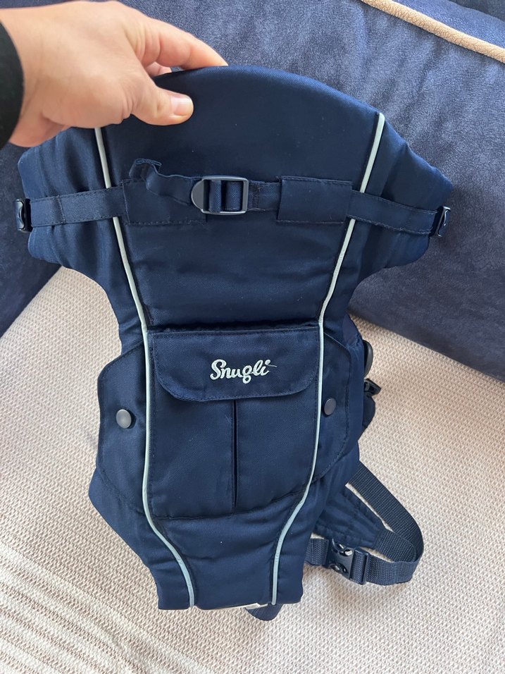 Koyu Mavi Bebek Taşıyıcı Kanguru - Görsel 2