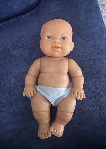 Mavi gözlü bebek oyuncak - Görsel 2
