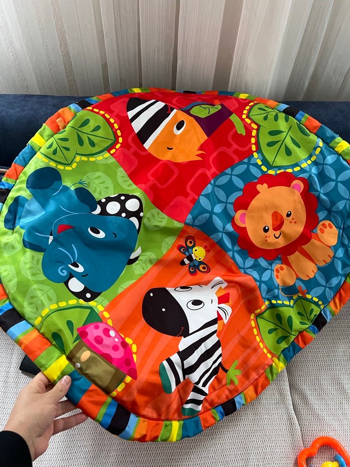 Renkli Çocuk Oyun Matı - Görsel 2