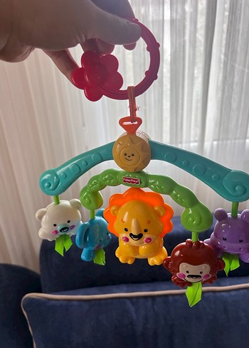 Renkli Hayvan Figürlü Bebek Oyuncağı - Görsel 4