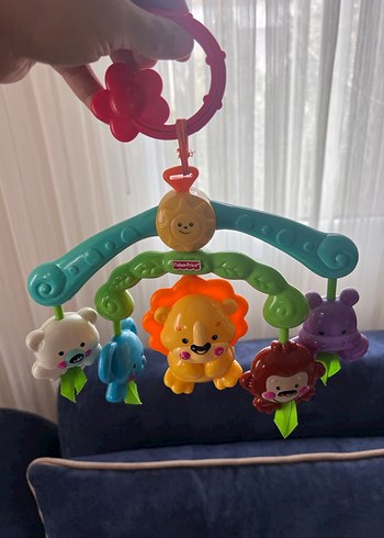 Renkli Hayvan Figürlü Bebek Oyuncağı - Görsel 3