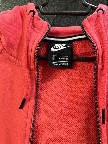 xs Beden Nike Fermuarlı Kapüşonlu SweatShirt