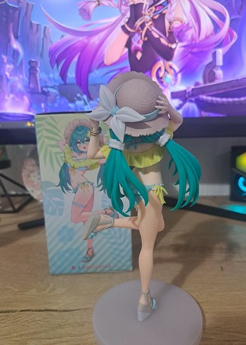  Beden Renk Hatsune Miku SEGA Lumimista Figür