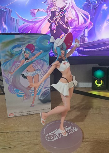  Beden Renk Furyu Racing Miku Hatsune Miku Figür