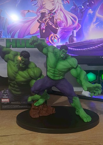 Sega Marvel Hulk Anime Aksiyon Figür