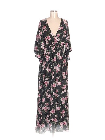 Batik Uzun Elbise %70 İndirimli.