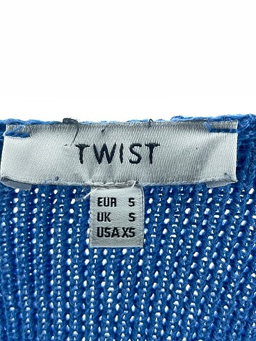 s Beden mavi Renk Twist Tunik %70 İndirimli.