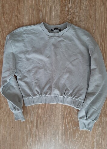 Orjinal zara crop sweatshirt