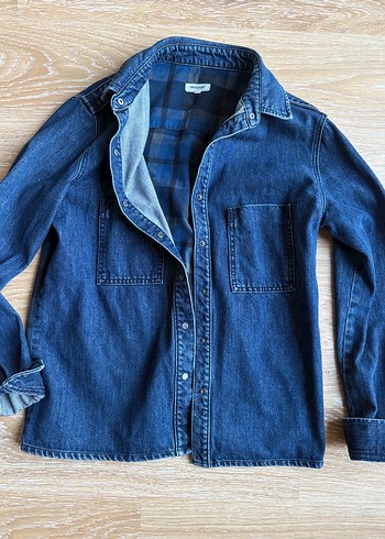 Vakkorama Koyu Mavi Denim Kot Ceket