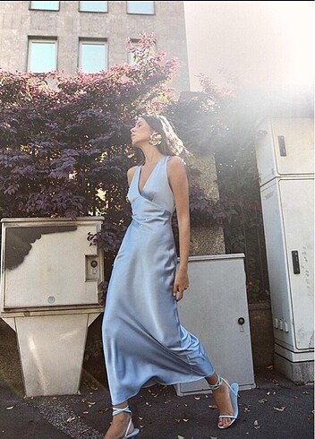 Zara Saten Elbise