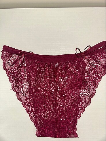 xl Beden bordo Renk Bordo iç çamaşırı takımı