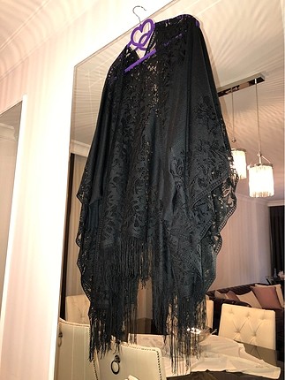 Dantel detaylı kimono