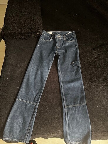 xs Beden lacivert Renk Zara jean