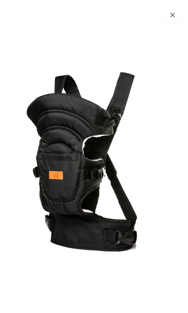 Babyplus bel destekli siyah kanguru - Görsel 2