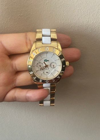 Kadın Altın Renkli Lacoste Kol Saati - Görsel 6