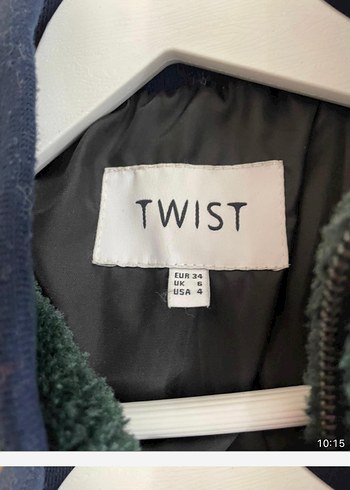 Renkli Kadın Peluş Ceket - Görsel 3