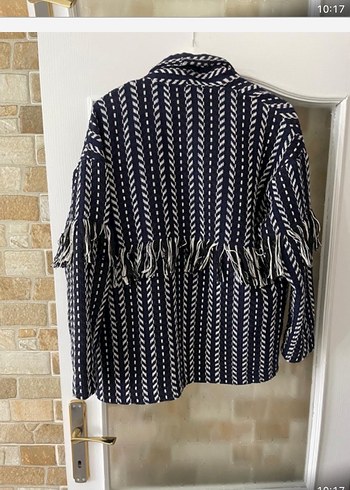 Püsküllü Bohem Desenli Kadın Hırka tertemiz yepyeni - Görsel 2