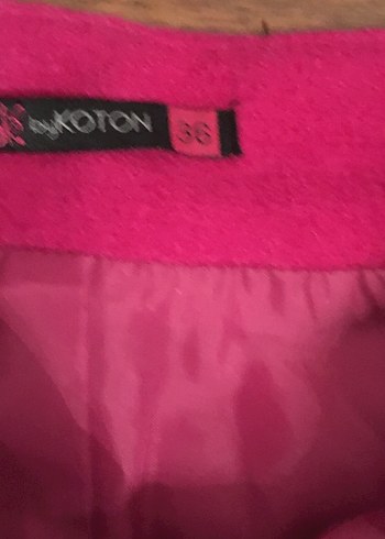 Fuşya mini etek - Görsel 5