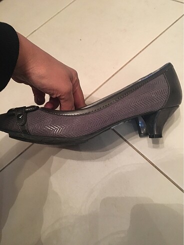 37 Beden gri Renk Anne klein ayakkabı