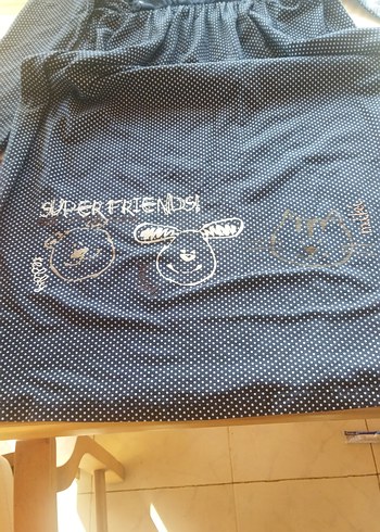 L beden pamuklu lohusa ve hamile elbisesi - Görsel 4