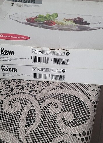 Pasabahce cam servis tabak - Görsel 2