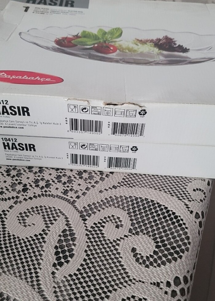 Pasabahce cam servis tabak - Görsel 2