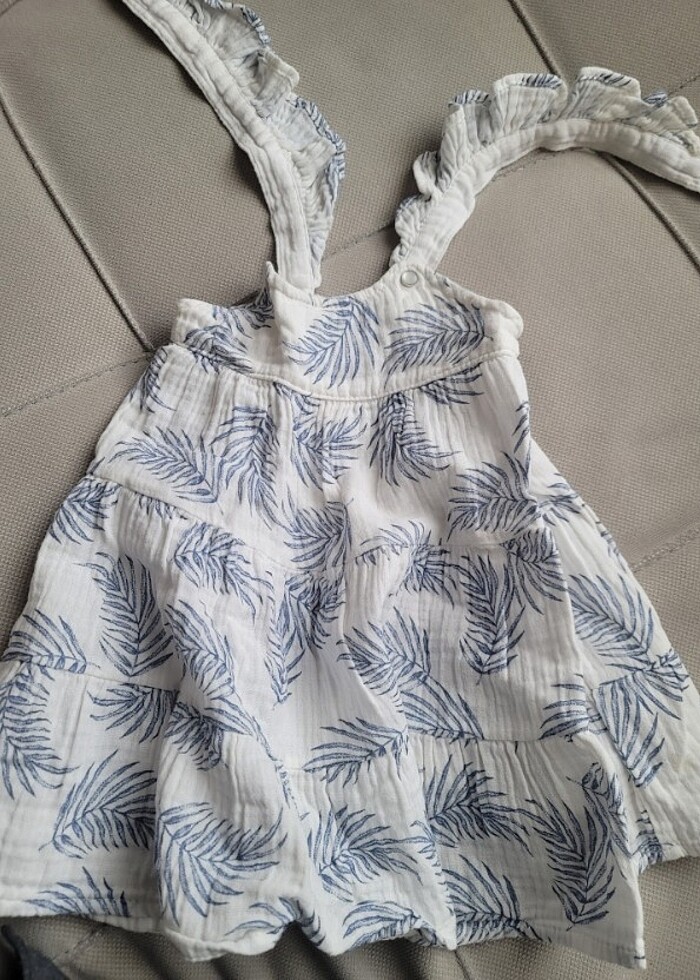 Bebek muslin elbise - Görsel 3