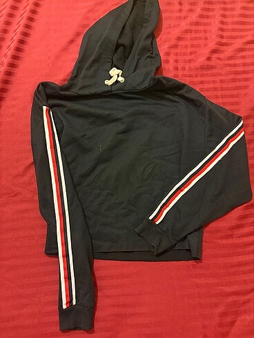 Çizgili sweat