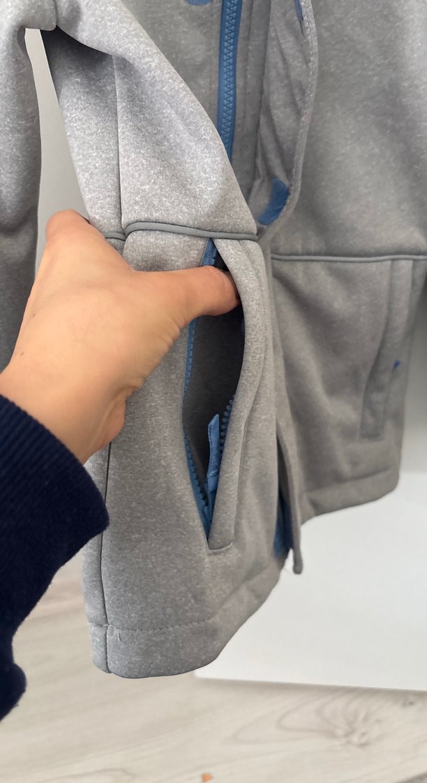 Gri Fermuarlı Erkek Çocuk Mont - Görsel 4