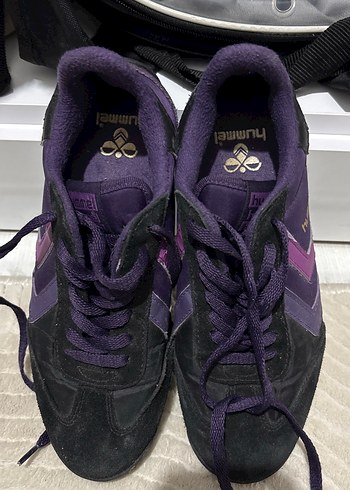 Kadın Mor Spor Ayakkabı Velcro Detaylı - Görsel 5