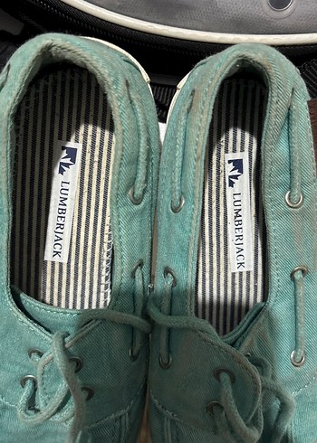 Turkuaz Casual Bağcıklı Erkek Ayakkabı - Görsel 2