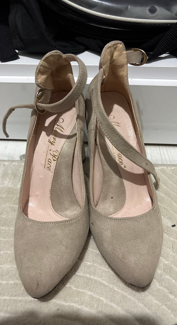 Topuklu ayakkabı süet - Görsel 3