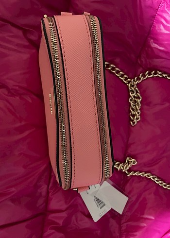 Orijinal Guess Zincir Detaylı Pembe Kadın Çanta - Görsel 5