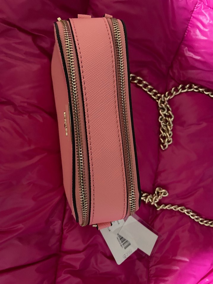 Orijinal Guess Zincir Detaylı Pembe Kadın Çanta - Görsel 5