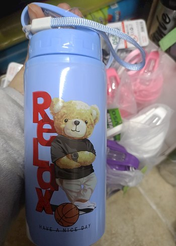 Çocuklar için Renkli Termos Şişeler - Görsel 2