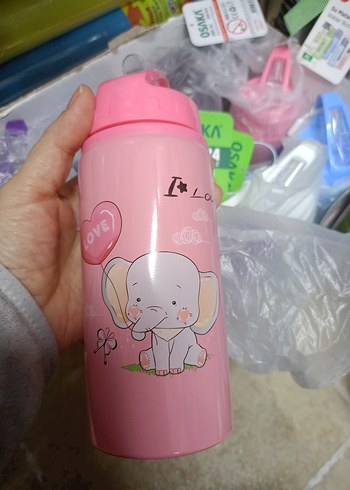 Çocuklar için Renkli Termos Şişeler - Görsel 5