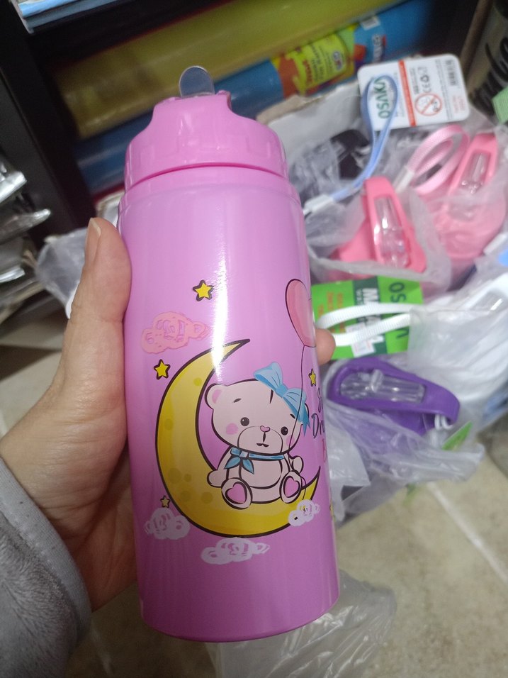 Çocuklar için Renkli Termos Şişeler - Görsel 4