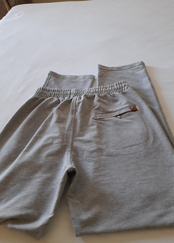 Gri Rahat Kesim erkek eşofman  altı - Görsel 5