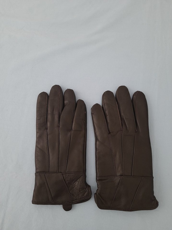 i Deri Kadın Biker Eldiven siyah renkte - Görsel 2