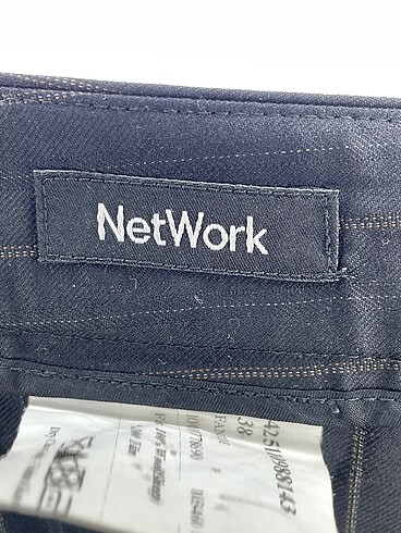 38 Beden siyah Renk Network Kumaş Pantolon %70 İndirimli.