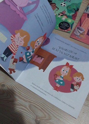 Çocuk Kitapları Seti: Pamuk Prenses, Külkedisi, Goldilocks - Görsel 2